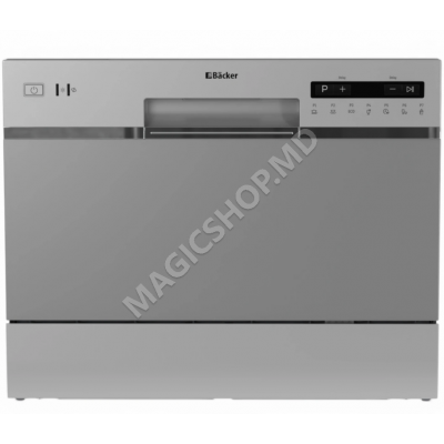 Masina de spalat vase compacta Backer WQP6-3602I S 